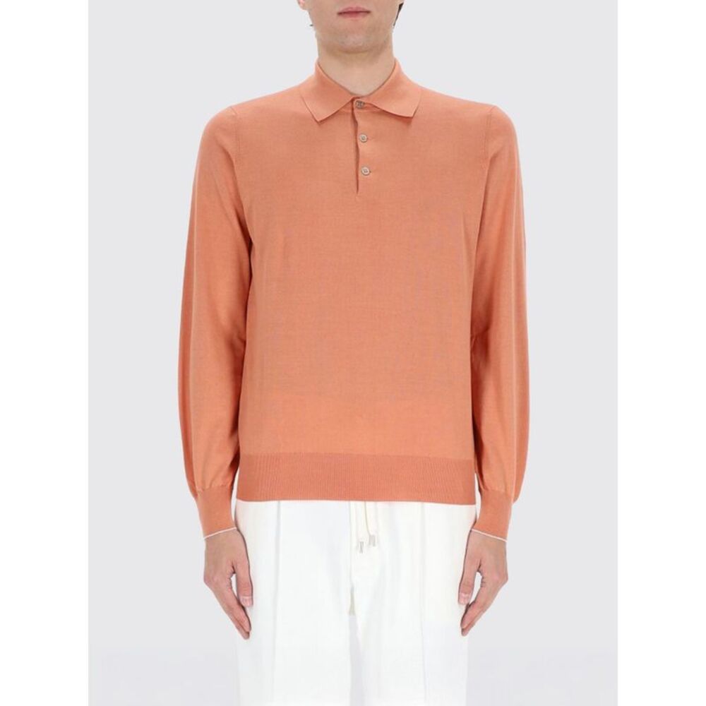Brunello Cucinelli Men Brunello Cucinelli Cotton Knit Polo Shirt
